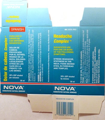 Headache Complex Box (Nova Headache Box)