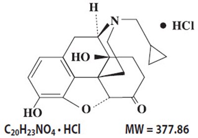 Structural Formula (Naltrexone Hydrochloride 1)