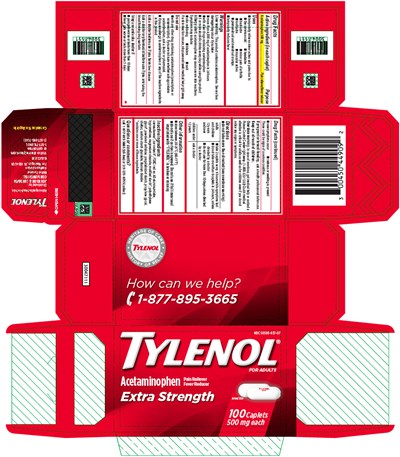 Principal Display Panel (Tylenol 01)