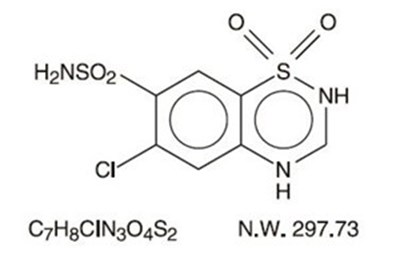 Hctz Chemical Structure (1061baaf 53f8 4a92 B90f Bcecdf1d183e 02)