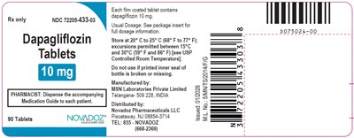 Dapagliflozin-10mg-90s-container-label (Dapagliflozin 10mg 90s Container Label)