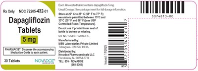 Dapagliflozin-5mg-30s-container-label (Dapagliflozin 5mg 30s Container Label)