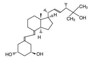 Chemical Structure - paricalcitol 01