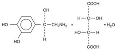 Chemical Structure (Norepinephrine 01)