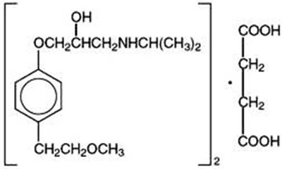 image-01.jpg Chemical Structure-Metoprolol succinate - image 01