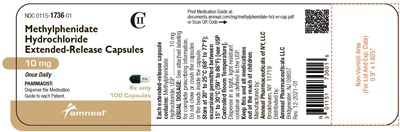 methylphenidate-hydrochloride-extended-release-cap-4.jpg NDC 0115-1736-01 (10 mg, 100 Capsules) - methylphenidate hydrochloride extended release cap 4