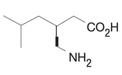Chemical Structure - pregabalin 01