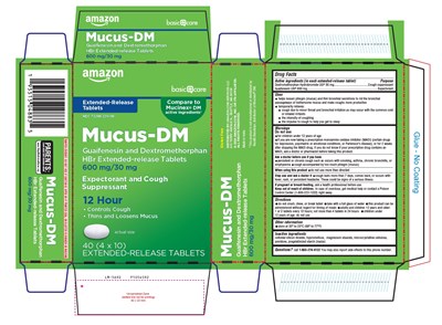 mucus-relief.jpg PACKAGE LABEL-PRINCIPAL DISPLAY PANEL - 600 mg/30 mg (40 Tablet Carton Label) - mucus relief