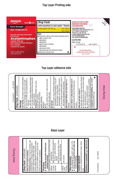 Package Label-principal Display Panel 500 mg (100 Caplets Bottle) (Acetaminophen Fig1)