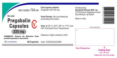 pregabalin-fig25.jpg PACKAGE LABEL-PRINCIPAL DISPLAY PANEL - 225 mg (90 Capsules Bottle) - pregabalin fig25