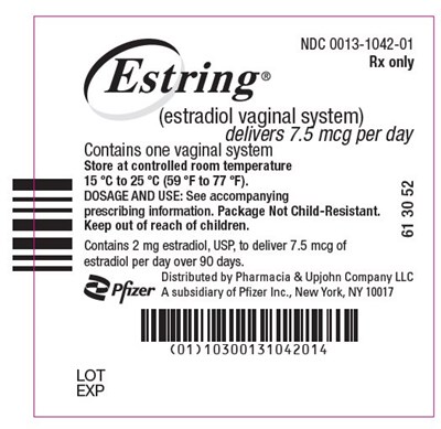 estring-10.jpg PRINCIPAL DISPLAY PANEL - 2 mg Pouch Label - estring 10
