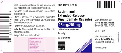 Aspirindipyridamole Lbl