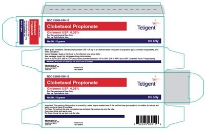 clob-oint-15g-ctn.jpg 15 gram carton PDP - clob oint 15g ctn
