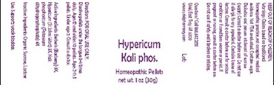 HypericumKaliPhosPellets
