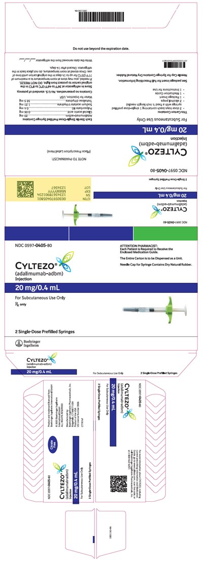 PRINCIPAL DISPLAY PANEL - Kit Carton - 0597-0405 - cyltezo 34