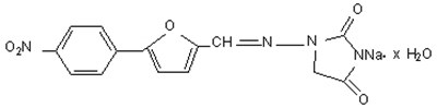 Chemical Structure - dantrolene sodium capsules 1