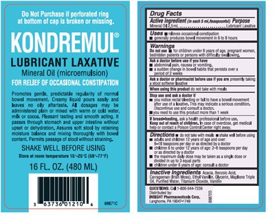 Principle Display Panel (480 mL Bottle Label)