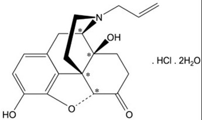 Naloxone Hydrochloride Structural Formula (Image 06)