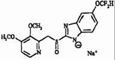 pantoprazole -str - pantoprazole  sod inj structure