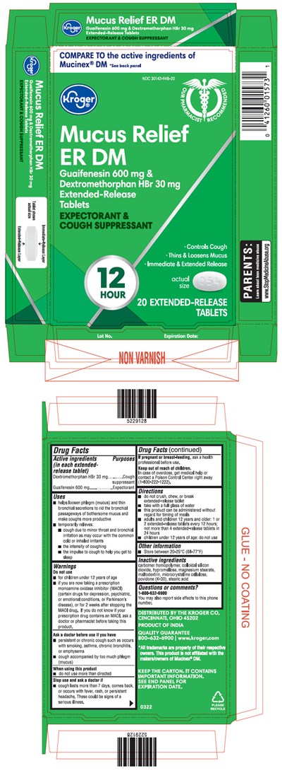 guaifenesin-01.jpg PRINCIPAL DISPLAY PANEL - 20 Extended-Release Tablet Blister Pack Carton - guaifenesin 01