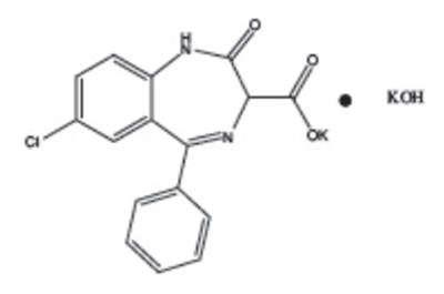 Chemical Structure (Clorazepate 01)