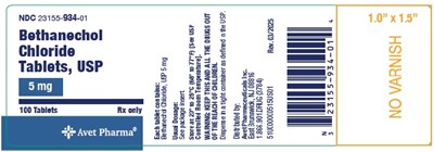 5 (Bethanechol Chloride Tablets Usp 2)