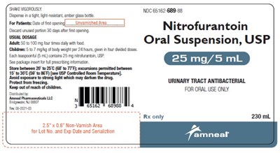 230 mL Label (Nitrofurantoin Oral Suspension Usp 2)