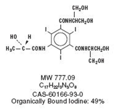Isovue-M structure - isovue m struct