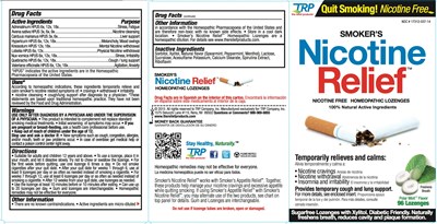 ​Smokers Nicotine Relief - Label1