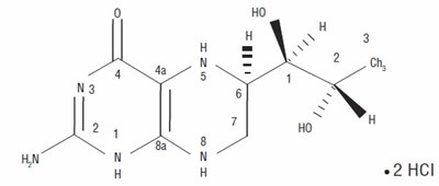 Chemical Structure (Sapropterin Str)