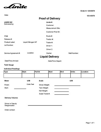 Proof Of Delivery (Podnfn2)