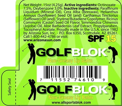 Golfbloklipbalm (Golfbloklipbalm)