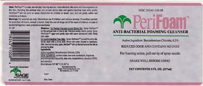 perifoam-01.jpg Principal Display Panel - 237ml Bottle Label - perifoam 01