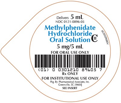 PRINCIPAL DISPLAY PANEL - 5 mg/5 mL Cup Label - methyphenidate 02