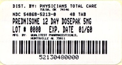 5213.jpg image of 5 mg package label - 5213