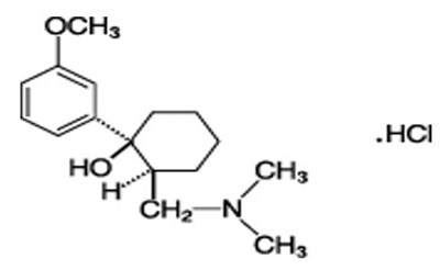 image description - tramadol hcl tabs structure
