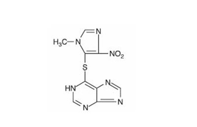 Structure Formula For Azathioprine (Aza(menu) Figure 01)