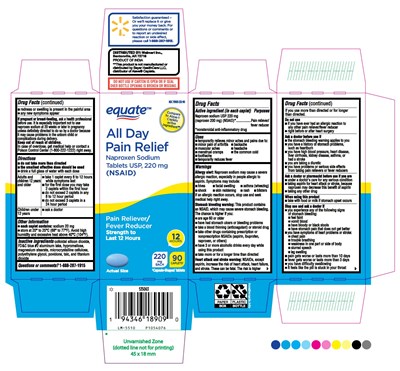 PACKAGE LABEL-PRINCIPAL DISPLAY PANEL - 220 mg (100 Tablets Carton Label) - naproxen fig2