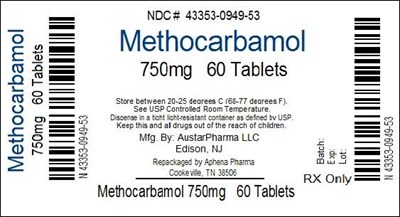 Bottle Label 750mg (43353 0949 53)