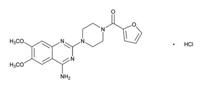 Prazosin HCl Molecular Formula (Image 01)