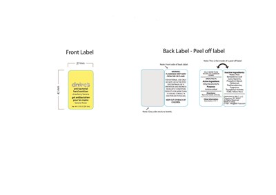 image of bottle label - Label 1SB