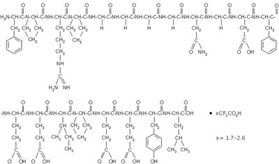 Chemical Structure (Bivalirudin Civica 01)