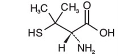 Chemical Structure (Penicillamine 01)