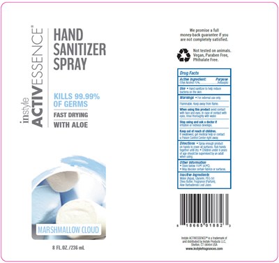 activessence-02.jpg Principal Display Panel - 236 mL Bottle Label - Marshmallow Cloud - activessence 02