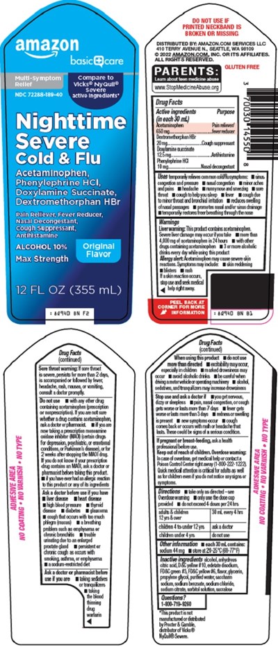 Nighttime Severe Cold And Flu Image (Image 01)