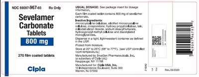 Label Image (Sevelamer Carbonate Tabs 800mg)