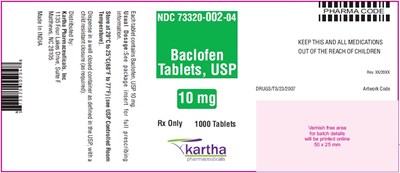 baclofen-tab-usp-10mg-1000s.jpg Baclofen Tablets, USP 10 mg - 1000 Tablets - baclofen tab usp 10mg 1000s
