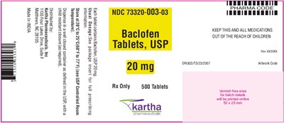 baclofen-tab-usp-20mg-500s.jpg Baclofen Tablets, USP 20 mg - 500 Tablets - baclofen tab usp 20mg 500s