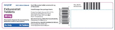 Febuxostat-80mg-30s-container (Febuxostat 80mg 30s Container Label)