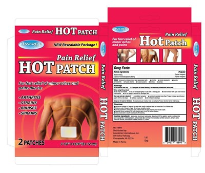 Image Of Carton Label (Assuredhot)